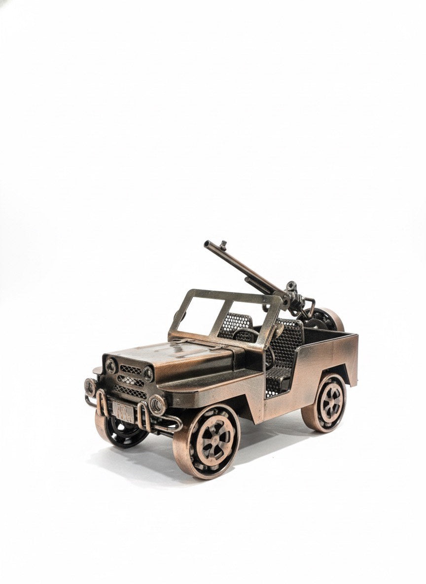 METAL MILITARY JEEP
