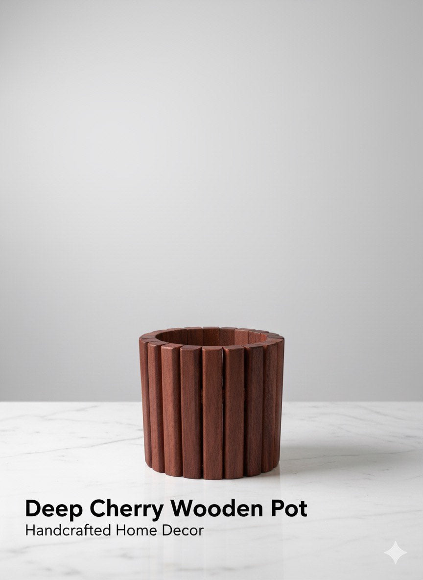WOODEN POT